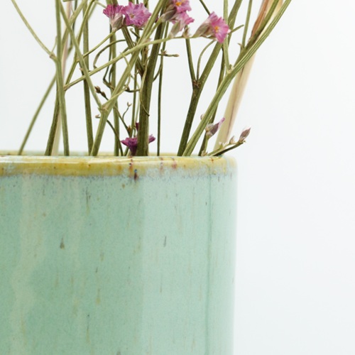 vase artisanal fabriqué à Lyon